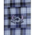 thumbnail image 5 of Disney Lilo & Stitch Button Down Dress Shirt Plaid Little Kid to Big Kid, 5 of 5