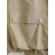 thumbnail image 5 of Chaleco holgado informal con cremallera y Bolsillo grande para mujer, chaqueta de negocios forrada con cuello redondo, sin mangas, otoño, 5 of 5