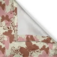 thumbnail image 4 of Ambesonne Butterfly Valance Pack of 2, Fly Silhouettes Art, 54"X12", Cream Pale Pink and Cinnamon, 4 of 5