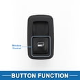 thumbnail image 3 of Interruptor de ventana eléctrica trasero Unique Bargains para Dodge Grand Caravan para Chrysler No.68110869AA, 3 of 7