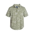 thumbnail image 5 of George Men's and Big Men's Modern Fit Poplin Button Up Shirt with Short Sleeves, Sizes XS-3XL, 5 of 5