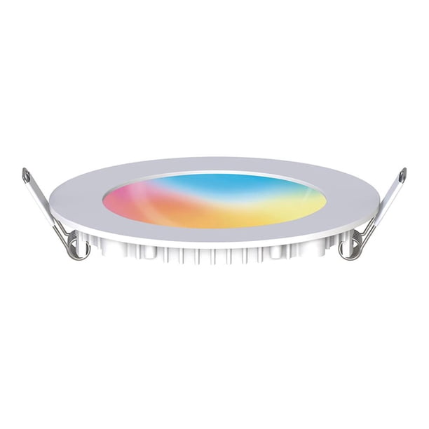 Luz de techo inteligente MOES funciona con Google Home Alexa Zigbee WiFi Smart Downlight