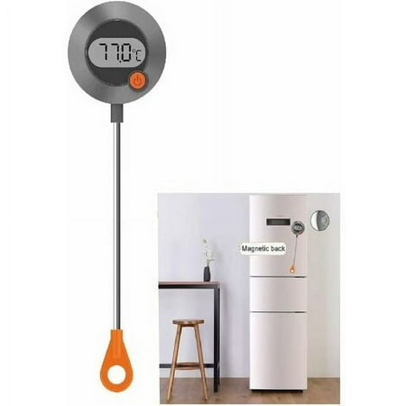 

Kitchen Thermometer Cooking Thermometer Meat Pastry Liquid Oil Milk BBQ Thermometer with Long Probe，Starlight