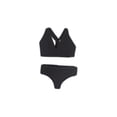 thumbnail image 2 of 1/12 figuras femeninas ropa de muñeca ropa de muñeca DIY Decoración elegante Decoración Sportswear Ropa en miniatura para Cuerpo de 6 pulgadas Figuras negro, 2 of 8