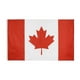 thumbnail image 1 of Bandera de Canadá de 59 x 35 pulgadas, bandera canadiense mediana, doble impresión digital, duradera, poliéster grueso 150D, con 2 latones, Día Nacional de Canadá, decoración para exteriores, 1 of 8