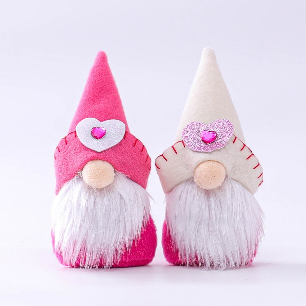 plush valentines gnomes