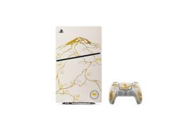 PlayStation 5 Console – Ghost of Yotei Gold Limited Edition Bundle + Wireless Controller – Ghost of Yotei Gold Limited Edition