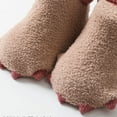 thumbnail image 5 of Hpapadks Baby Socks Cotton Autumn Winter New Half Velvet Soft Skin Small Paws Floor Socks A 12-18 Months, 5 of 5