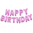 thumbnail image 1 of Kit de globos metálicos con letras Happy Birthday  color  Lilia con Motas, 1 of 4