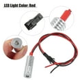 thumbnail image 3 of Unique Bargains 5mm 0.20" 12V 2W LED Aluminum Light Source Illuminator for Car DIY LED Light Red, 3 of 6