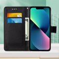 thumbnail image 4 of For Iphone 14 Painted Flat Texture Leather Case With Lanyard & Card Slot &, iPhone 12 Pro Max, 4 of 6