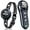Black, variant on 2-in-1 Dog Shock Collar & Dog Bark Collar - Smart Anti Barking Dog Training Collar with 5 Adjustable Sensitivity & 3300FT Remote for All Breeds IP67 Waterproof Rechargeable E-Collar (Orange)
