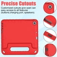 thumbnail image 7 of BMOUO Kids Case for Walmart Onn 7 inch Gen 3 2022 (Model:100071481), Light Weight Shockproof Convertible Handle Stand Case for Onn 7" Tablet 2022 (Only Fit for 2022, 3rd Gen), Red, 7 of 7