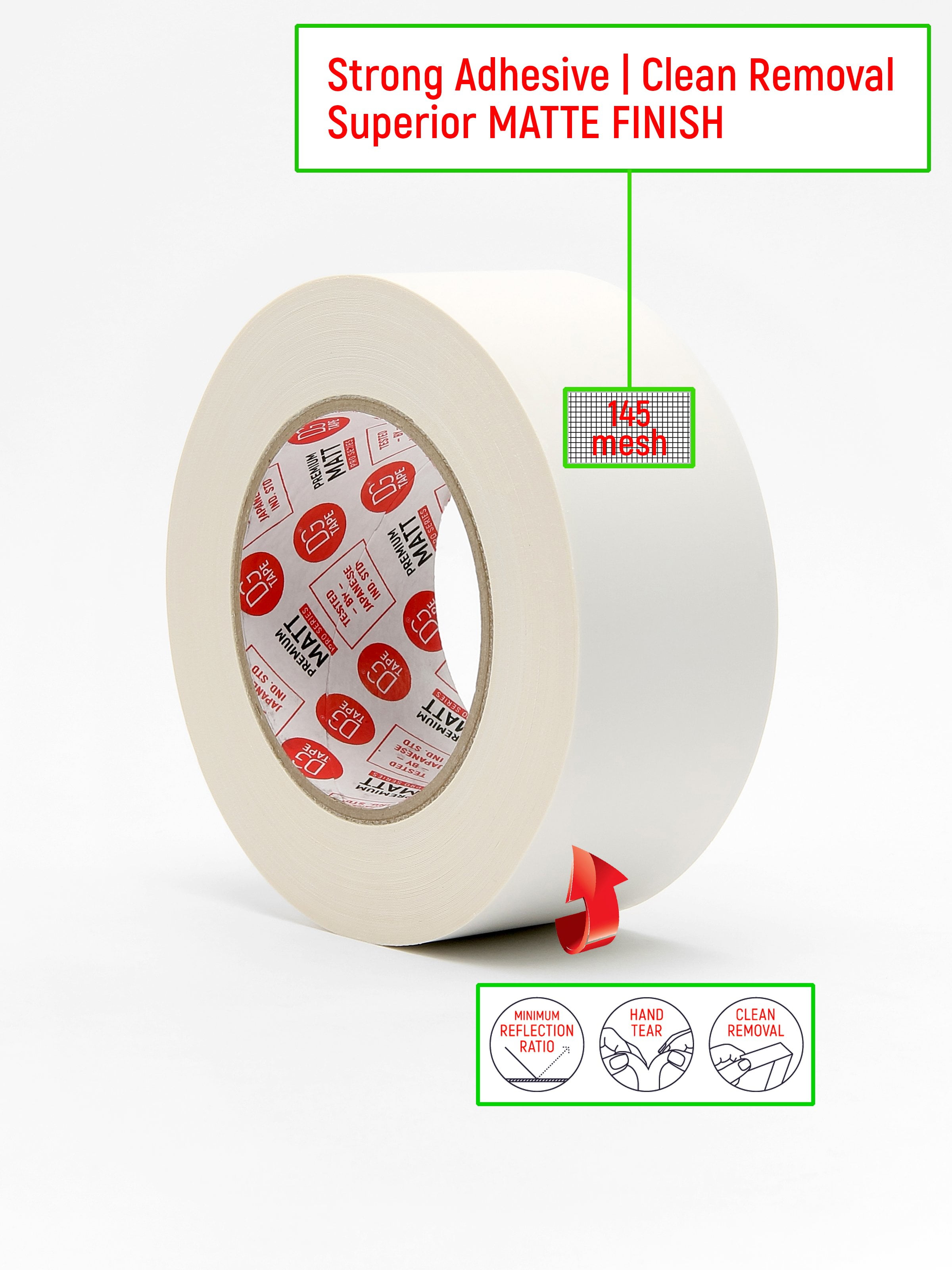 Strong Holding Power 2 inch x 30 ya - White Hybrid Gaffer ...