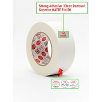 Strong Holding Power 2 inch x 30 ya - White Hybrid Gaffer Tape   Duct Style Matte Surface 12 mil - Heavy Duty USA Brand DGTAPE | Outdoor UV Stable Resistance