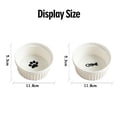 thumbnail image 2 of Ceramic Cat Bowls, Pet Bowl Cat Dishes for Food and Water,Puppy Food Bowl 2 Pack Cat Food Bowl Set - type:style1, 2 of 5