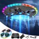 thumbnail image 1 of Drone de espuma WSBDENLK con luces geniales, juguetes OVNI, modo de retención de altitud, drone RC plegable, cuadricóptero, vuelo de ruta, retención de altitud, modo sin cabeza, drones con cámara,, 1 of 8