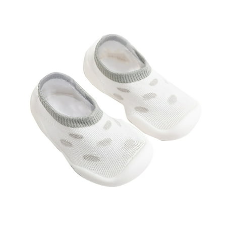 

QWERTYU Toddler Child Girl Boy Leopard Spring Summer Fall Slippers Floor Socks for Infant Baby Girl Boy Non-Slip First Walkers Shoes 6M-3Y
