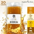 thumbnail image 2 of English Tea Store Honey Sticks | All-Natural Honeystix With Gluten-Free Grade A Honey | Mini Honey Sticks For Tea, Cake Pops Or Snacks | Portable Sweet Treat | Lemon Flavored Honey Sticks - 20 Count, 2 of 6