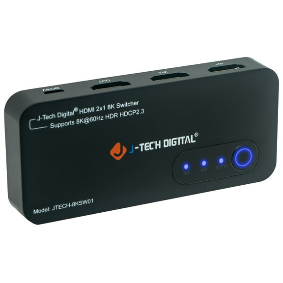 J-Tech Digital JTECH-8KSW01 2x1 HDMI 2.1 Switch