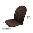 thumbnail image 4 of Hearth & Gear Car Heated Seat Cushion Winter Rear Three Piece Set Car Universal Seat Cushion 12V Heating Pad Bar for Working Out Sit up Pad for Exercise Thigh Workout Foot Pedal for Seniors Small, 4 of 6