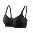 thumbnail image 4 of Uootdi Womens Maternity Nursing Bras Relaxed Fit Adjustable Straps Breathable Stretch Postpartum Support Bralettes Daily Intimates Gift, 4 of 5