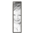 thumbnail image 2 of ArtToFrames 11" x 42" Black Square with Gold Beads Picture Frame, 11x42 inch Black Wood Poster Frame (WOM-5021),  Pack, 2 of 7