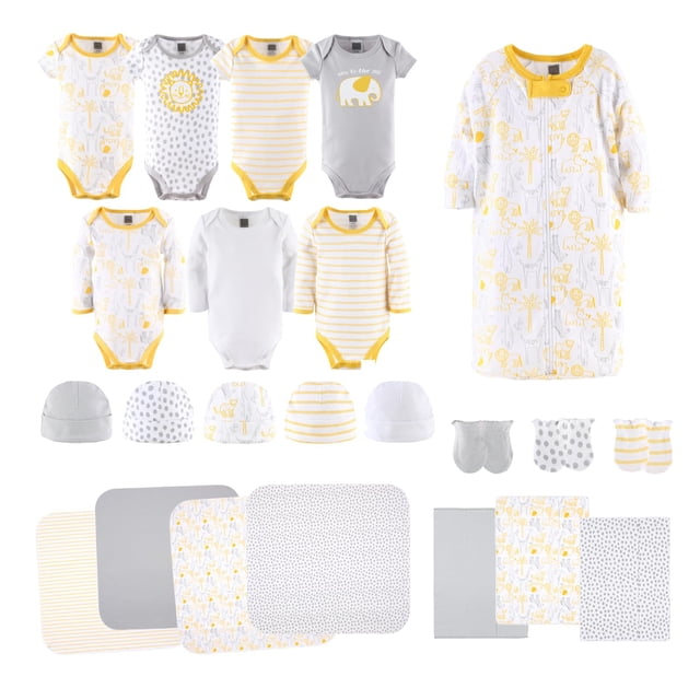 Set de regalo para bebés The Peanutshell, 23 piezas, de 0 a 3 meses