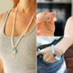 thumbnail image 5 of Cuentas de piedra natural Uxcell Cuentas de calcedonia para hacer joyas Pulsera Collar Azul oscuro 8mm, 5 of 7