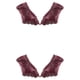 thumbnail image 2 of Guantes de conducción Qarigey de cuero para mujer invierno elasticidad simplicidad manoplas impermeables alambre rojo 2Conjunto, 2 of 6