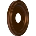 thumbnail image 2 of Ekena Millwork 13"OD x 3 1/2"ID x 1 1/4"P Traditional Thermoformed PVC Ceiling Medallion (Fits Canopies up to 7 1/2"), Metallic Dark Copper, 2 of 10