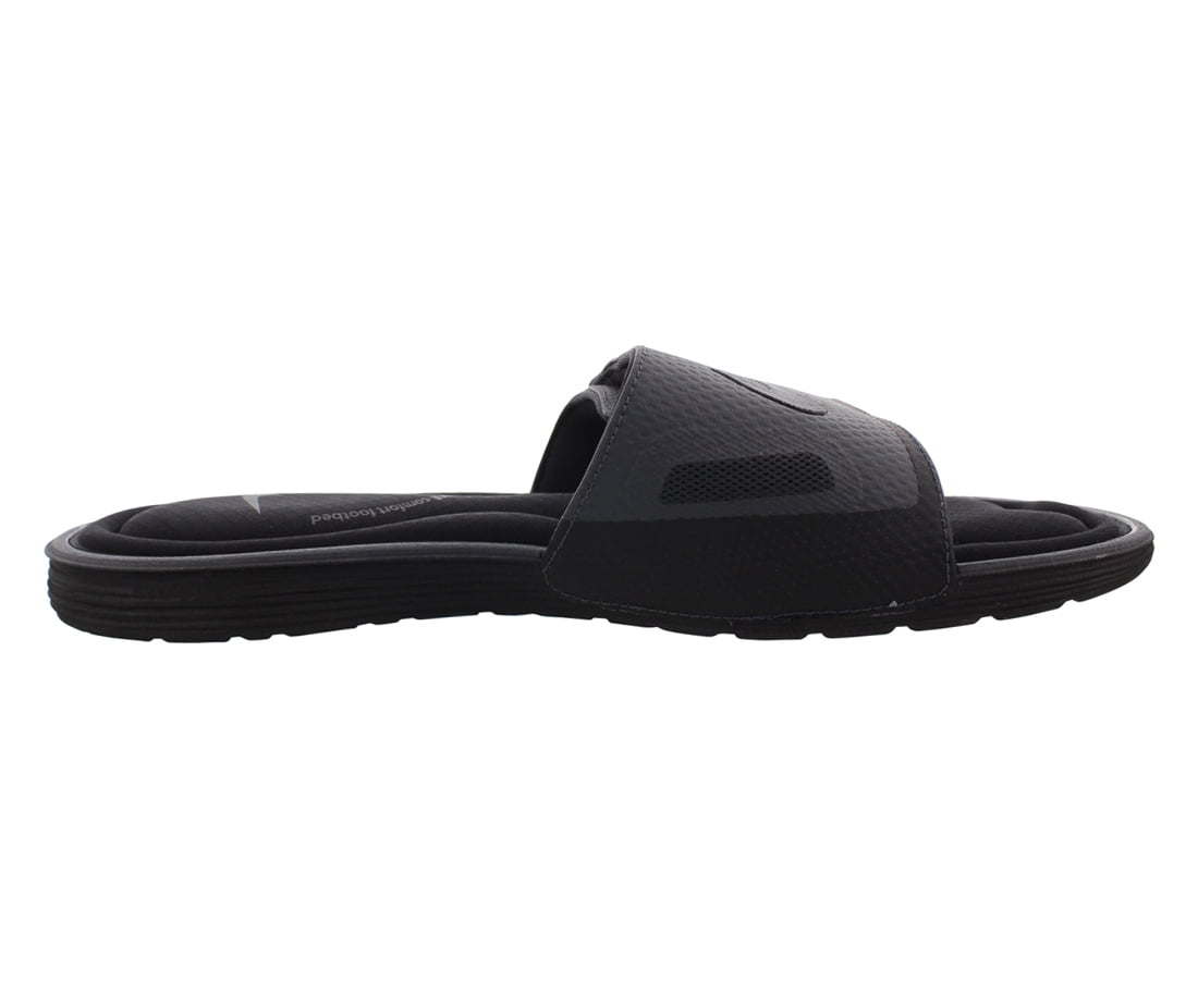 nike solarsoft comfort slide black