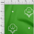 thumbnail image 2 of oneOone Cotton Jersey Light Green Fabric Block Quilting Supplies Print Sewing Fabric By The Yard 58 Inch Wide, 2 of 6