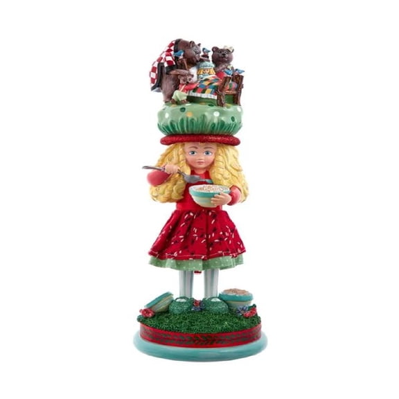 Kurt Adler 15.5-Hollywood Goldilocks Nutcracker