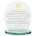 thumbnail image 4 of Dicksons 50th Wedding Anniversary Yellow 6 x 6.5 Glass Table Top Sign Plaque, 4 of 5
