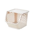 thumbnail image 2 of Openpig Plastic Stackable Storage Bins for Pantry - 2 Pack Stackable Bins For Organizing Food, Kitchen, and Bathroom Essentials, 2 of 6