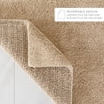 thumbnail image 6 of Noble Linens Reversible Cotton Bath Mat, 24 in x 17 in, Tan, 6 of 10