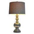 thumbnail image 2 of Décor Therapy TL7897 Lampe de Table en Verre de 29,5 Pouces, Argent Mercure, 2 of 4