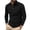 Black, variant on WREESH Men's Long Sleeve Casual Shirt: Solid Color with Button Pocket a Comfortable Top for Everyday Wear Pink