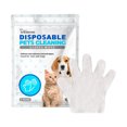 thumbnail image 1 of Hot Sale!Pet Cleaning Gloves Wipes Pet Disposable Gloves Deodoriz Smell Cleaning Eyes And Ear Canal Wipes 3pairs 15ml, 1 of 9