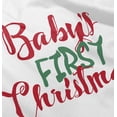 thumbnail image 5 of Cute Baby First Christmas Celebration Romper Boys or Girls Infant Baby Brisco Brands 12M, 5 of 7