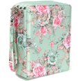 thumbnail image 1 of GHSDFBB, Twill Fabric, Pencil Case, with Zipper Closure, Green Rose, 171 Count, 1 of 6