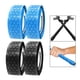 thumbnail image 1 of 4x Grip Wraps, Golf Wrap Tape, Regripping for Grips, PU Quick Change Anti-Slip Negro y azul Cola Empuñadura de palo de golf, 1 of 8