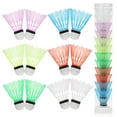 thumbnail image 1 of Bádminton Volantes de nailon de 12 uds, volantes de bádminton de plástico duradero, pelotas de bádmi TOMSHOO Bádminton, 1 of 7