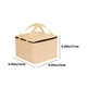 thumbnail image 3 of Bolsa isotérmica para transportar pizzas y comida a domicilio | Bolsa térmica para el almuerzo con forro de papel de aluminio, 3 of 6