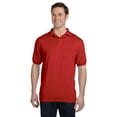thumbnail image 1 of Hanes 054P Jersey Pocket Polo Shirt - Red - Small, 1 of 2