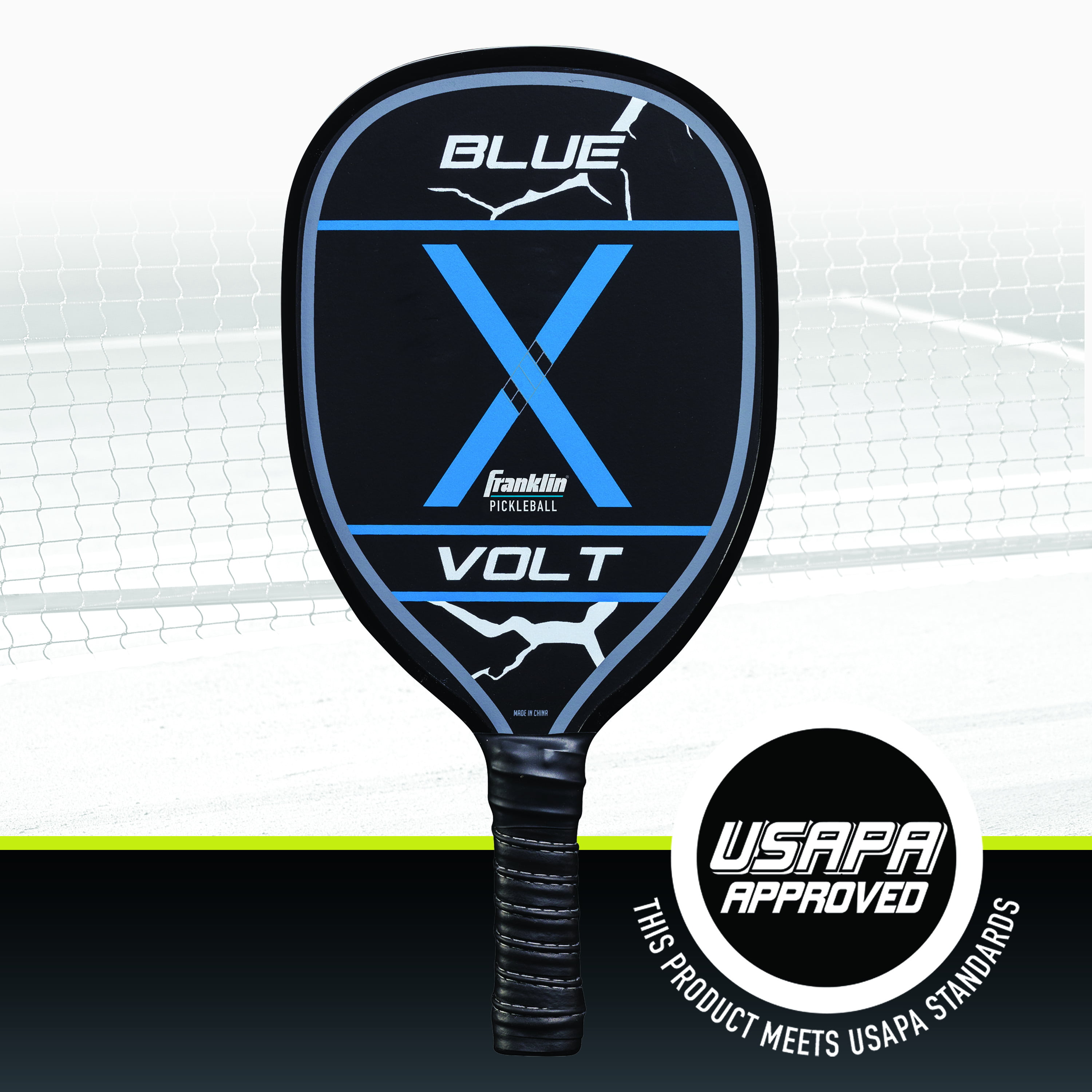 Franklin Sports Volt Wooden Pickleball Paddle with Padded Handle Pickleball-X 