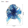 thumbnail image 2 of 20pcs 9" Extra Large Pull Bow Gift Wrapping Bows Ribbon Organza for Wedding Baskets, Blue/Pink/Burgundy Red/White, 2 of 6