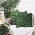 thumbnail image 6 of Unique Bargains 4 Pcs Throw Pillow Covers Cushion 16" x 16" Green/White, 6 of 6