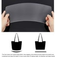 thumbnail image 3 of Handbag Base Shaper 4pcs 11.8 x 5.9 Inch Rectangle Acrylic Purse Bottom Tote Bag Base Shaper Liner Insert Hand Bag Bottom for Backpacks Knitting Bag Backpack White, 3 of 9